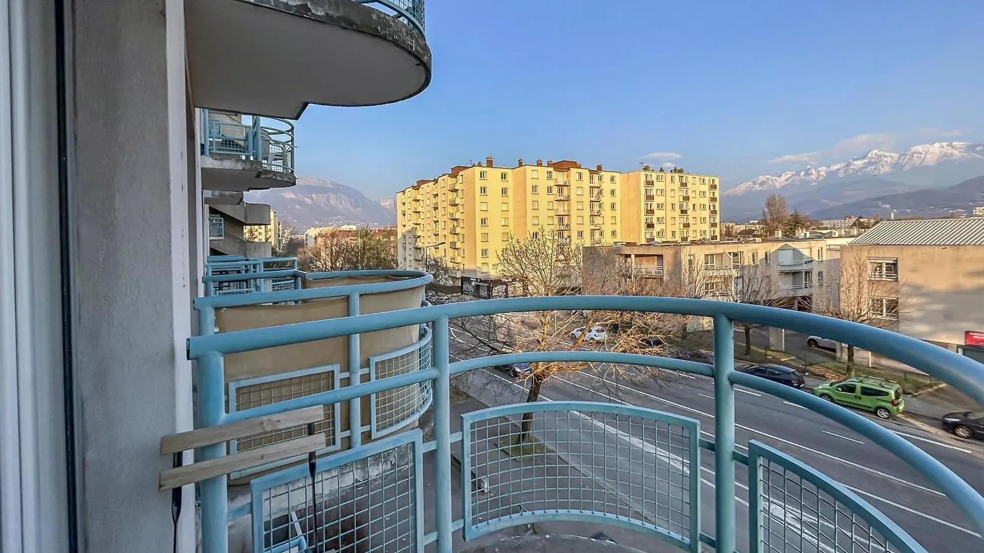 Studio Lumineux Vue Montagne Grenoble Apartment