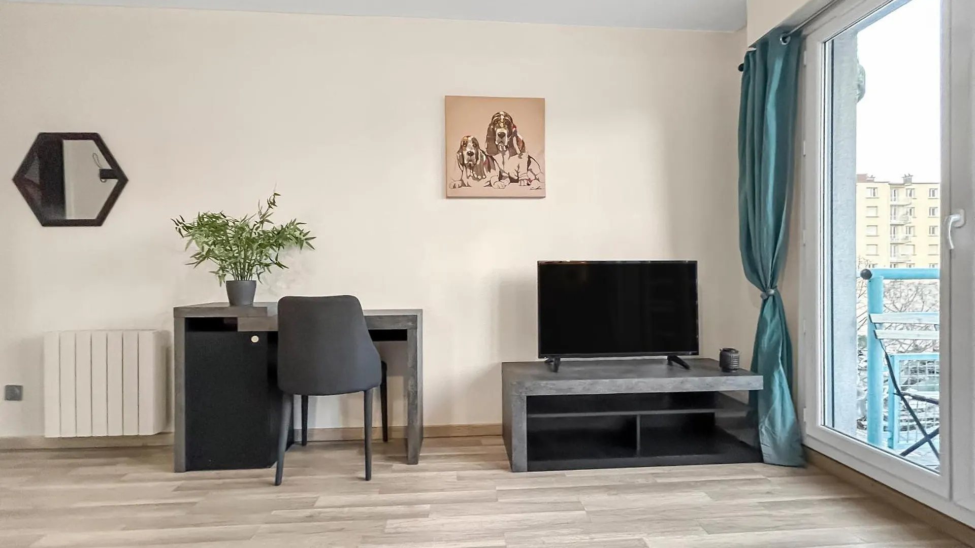 Apartment Studio Lumineux Vue Montagne Grenoble France