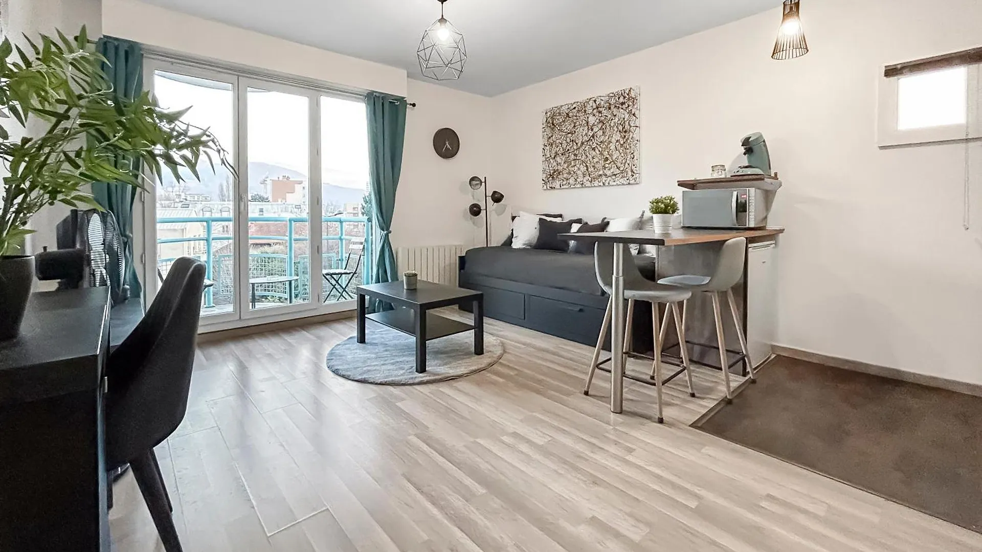 Apartment Studio Lumineux Vue Montagne Grenoble